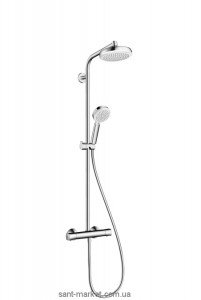 Hansgrohe Душевая система Crometta 160 1jet Showerpipe EcoSmart 9 л/мин 27265400