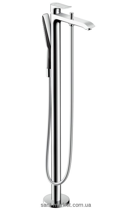 Змішувач одинважільний на підлогу (окремо) з душем Hansgrohe Axor Metris S хром 31471000