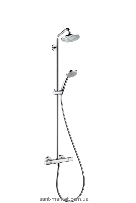 Hansgrohe Душова система Croma 160 1jet Showerpipe EcoSmart 9 л / хв 27238000