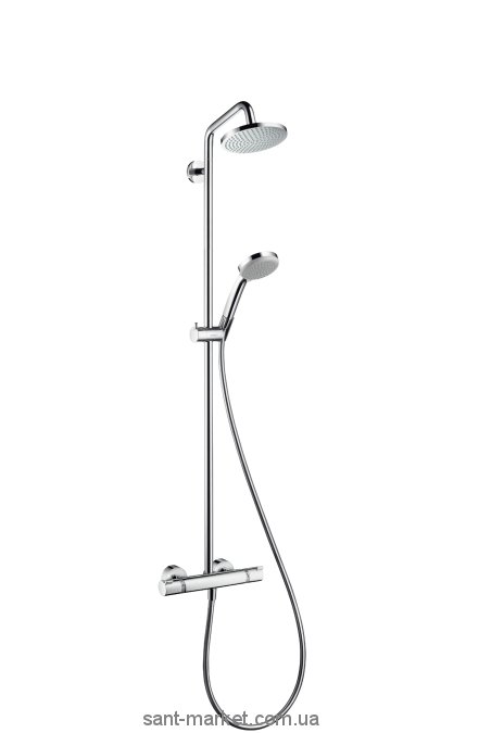Hansgrohe Душова система Croma 160 1jet Showerpipe EcoSmart 9 л / хв 27238000
