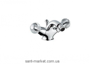 Bugnatese Змішувач Axo для біде (на 1 отвір) зі Сваровські хром AXOCR644G