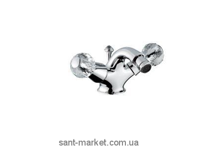 Bugnatese Смеситель Axo для биде (на 1 отверстие) со Сваровски хром AXOCR644G