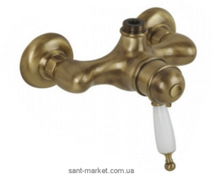 Змішувач для душу настінний Bugnatese колекція Oxford бронза OXBR6337
