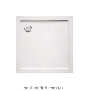 Душовий піддон акриловий квадратний Eger Palota 90х90х5 білий 599-402 / 2