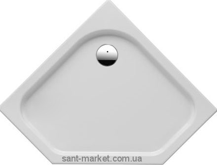 Душевой поддон акриловый пятиугольный Eger Stefani 90x90x15 белый 599-535/2