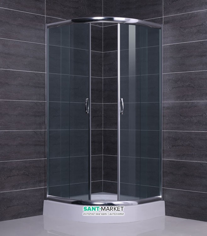 Душова кабіна Eger Balaton 90x90x200 без піддону 599-507 / 1