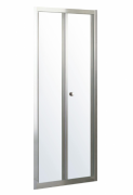 Душові двері в нішу Eger скляна розкладна 80х195 599-163-80