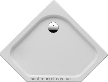 Душевой поддон акриловый пятиугольный Eger Stefani 90x90x15 белый 599-535/2