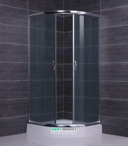 Душова кабіна Eger Balaton 90x90x200 без піддону 599-507 / 1