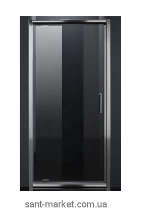 Душевая дверь в нишу Eger стеклянная распашная 90х185 599-150-90 