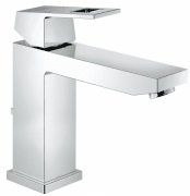 Змішувач для раковини одноважеля з донним клапаном Grohe колекція Eurocube хром 23445000