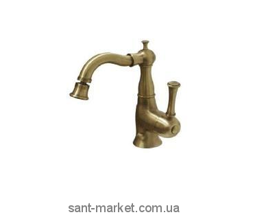 Bugnatese Змішувач Denver для біде монокомандні бронза DENBR6423