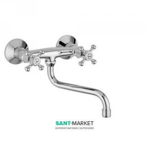 Смеситель для кухни Bugnatese Lady двухвентильный ретростиль LADCR952