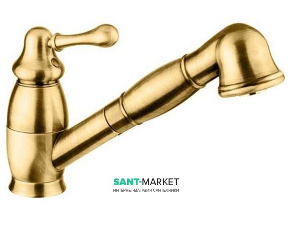 Змішувач для кухні Bugnatese Maya змішувач ретростиль золото MAYDO8995