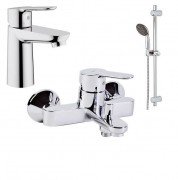 Grohe Набор смесителей для ванны BauEdge 123265S