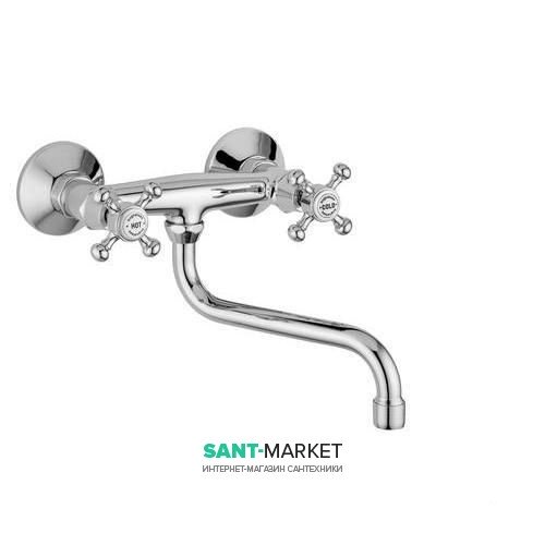 Змішувач для кухні Bugnatese Lady двухвентильний ретростиль LADCR952