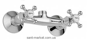 Змішувач для душу настінний двухвентильний Bugnatese колекція Lady хром LADCR947