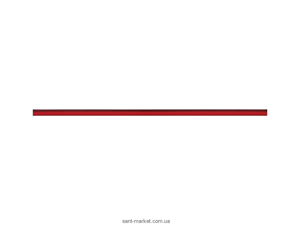 Opoczno Фриз Black & White GLASS RED BORDER NEW 2x50