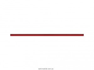 Opoczno Фриз Black&White GLASS RED BORDER NEW 2x50