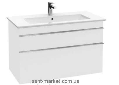 Тумба под раковину Villeroy&Boch Venticello подвесная 95.3х50.2х59 белый глянец A92602DH