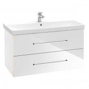 Тумба под раковину Villeroy&Boch Avento подвесная 96.7х44.7х52 белый глянец A89200B4