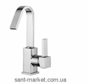 Смеситель для раковины однорычажный высокий Bugnatese коллекция Inside хром INSCR9213