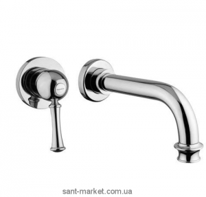 Смеситель для раковины однорычажный настенный Bugnatese коллекция Denver хром DENCR6445