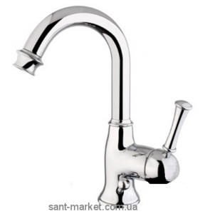 Смеситель для раковины однорычажный высокий Bugnatese коллекция Denver золото DENDO6419