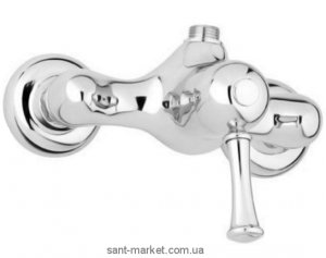 Смеситель для душа настенный однорычажный Bugnatese коллекция Denver хром DENCR6436