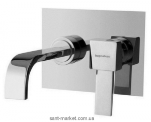 Смеситель для раковины однорычажный настенный Bugnatese коллекция Inside хром INSCR9245Q