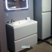 Тумба подвесная Буль-Буль Titania 695х394х670 с раковиной Titania