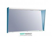 Зеркальный шкаф Буль-Буль Cyprus 1250x140x700 белый 20712512200