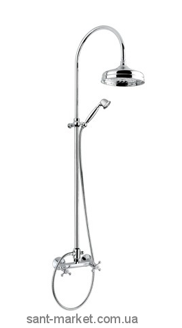Bugnatese Душевая колона Lady в комплекте смеситель верхняя душ лейка ручной душ хром LADCR947C