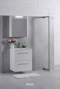 Комплект меблів для ванної Буль-Буль Santorini білий