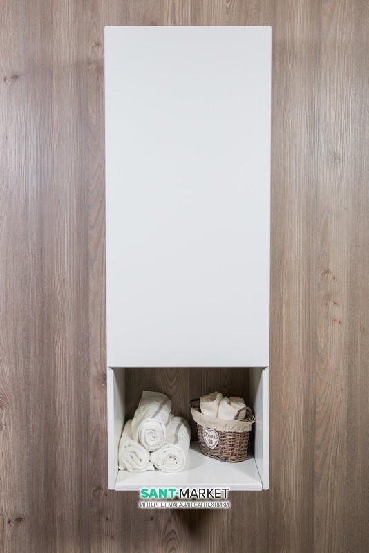 Пенал підвісний Буль-Буль Tristan 400х350х1140 білий 30412012200