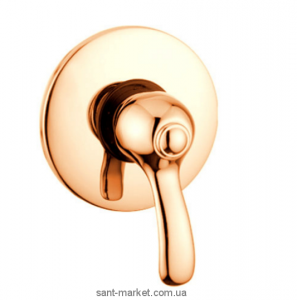 Смеситель для душа встраиваемый Bugnatese коллекция Lem золото LEMDO1930