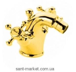 Bugnatese Смеситель Lady для биде (на 1 отверстие) золото LADDO944