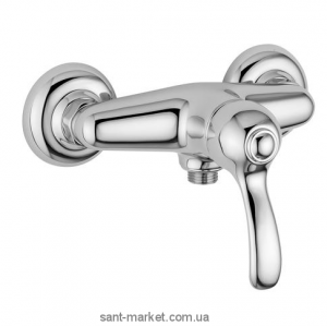 Змішувач для душу настінний змішувач Bugnatese колекція Lem хром LEMCR1938