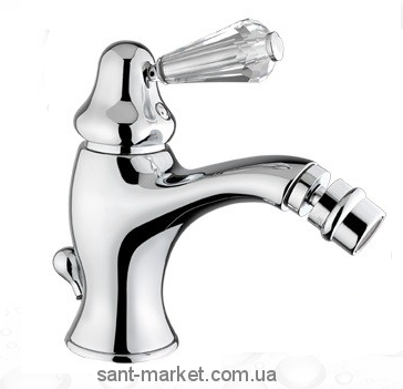 Bugnatese Смеситель Maya для биде моноком-й со Сваровски бронза MAYBR8923 kristal