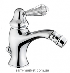 Bugnatese Смеситель Maya для биде моноком-й со Сваровски золото MAYDO8923 kristal