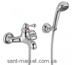 Смеситель однорычажный для ванны с душем Bugnatese коллекция Lem хром LEMCR1902