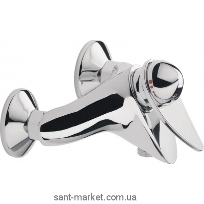 Смеситель для душа настенный однорычажный EMMEVI коллекция Cheope хром CR5002