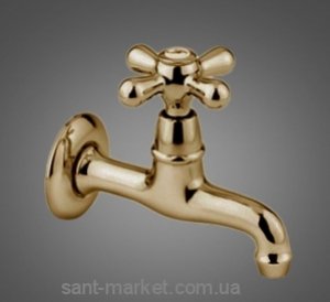 Смеситель для раковины одновентильный настенный EMMEVI коллекция Deco Classic бронза BR12006