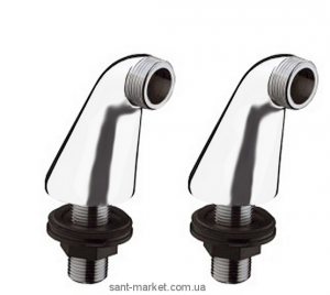 Emmevi Адаптер для вертикального кріплення змішувачів на борт ванни (пара) білий CO2847 BI