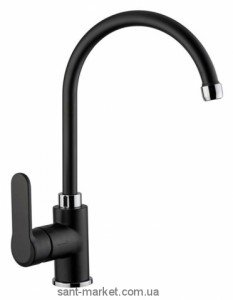 Змішувач для кухні Emmevi Nefer змішувач чорний-хром NEO770077