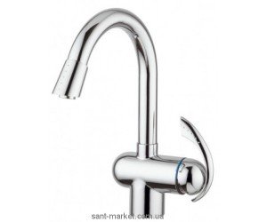 Змішувач для куxні з висувною лійкою Emmevi Ramses змішувач CR72066