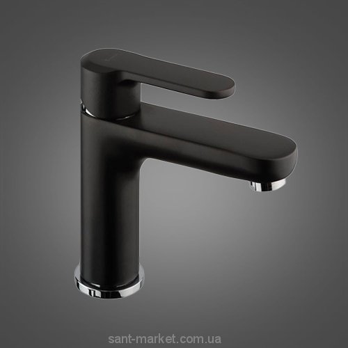 Смеситель для раковины однорычажный EMMEVI коллекция Nefer черный  NEO77003 