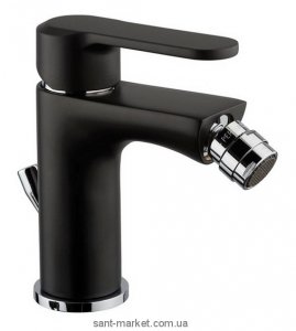 Emmevi Nefer Змішувач для біде з донним клапаном чорний NEO 77004