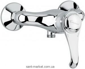 Смеситель для душа настенный однорычажный EMMEVI коллекция Tiffany мат/хром SC6002