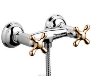 Смеситель для душа настенный двухвентильный Ideal Standard коллекция Azimuth хром/латунь N9395GY